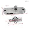 Faotup 1 x Silver-Colored 304 Stainless Steel Slide Bolt Latch, 8.5 x 3.2 x 1.9 cm view 2