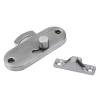 Faotup 1 x Silver-Colored 304 Stainless Steel Slide Bolt Latch, 8.5 x 3.2 x 1.9 cm view 4