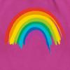 Rainbow LGBT Pride Drawstring Backpack, Fuchsia view 2