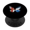 English Scottish Flag Butterfly PopSockets with Interchangeable PopGrip view 1