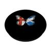 English Scottish Flag Butterfly PopSockets with Interchangeable PopGrip view 2