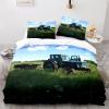 RFFLUX Tractor Duvet Cover Set, 155 x 220 cm, 3-Piece, with Zipper and 2 Pillowcases view 1