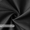 NKADNB Balcony Privacy Screen, 125 x 650 cm, Black view 4