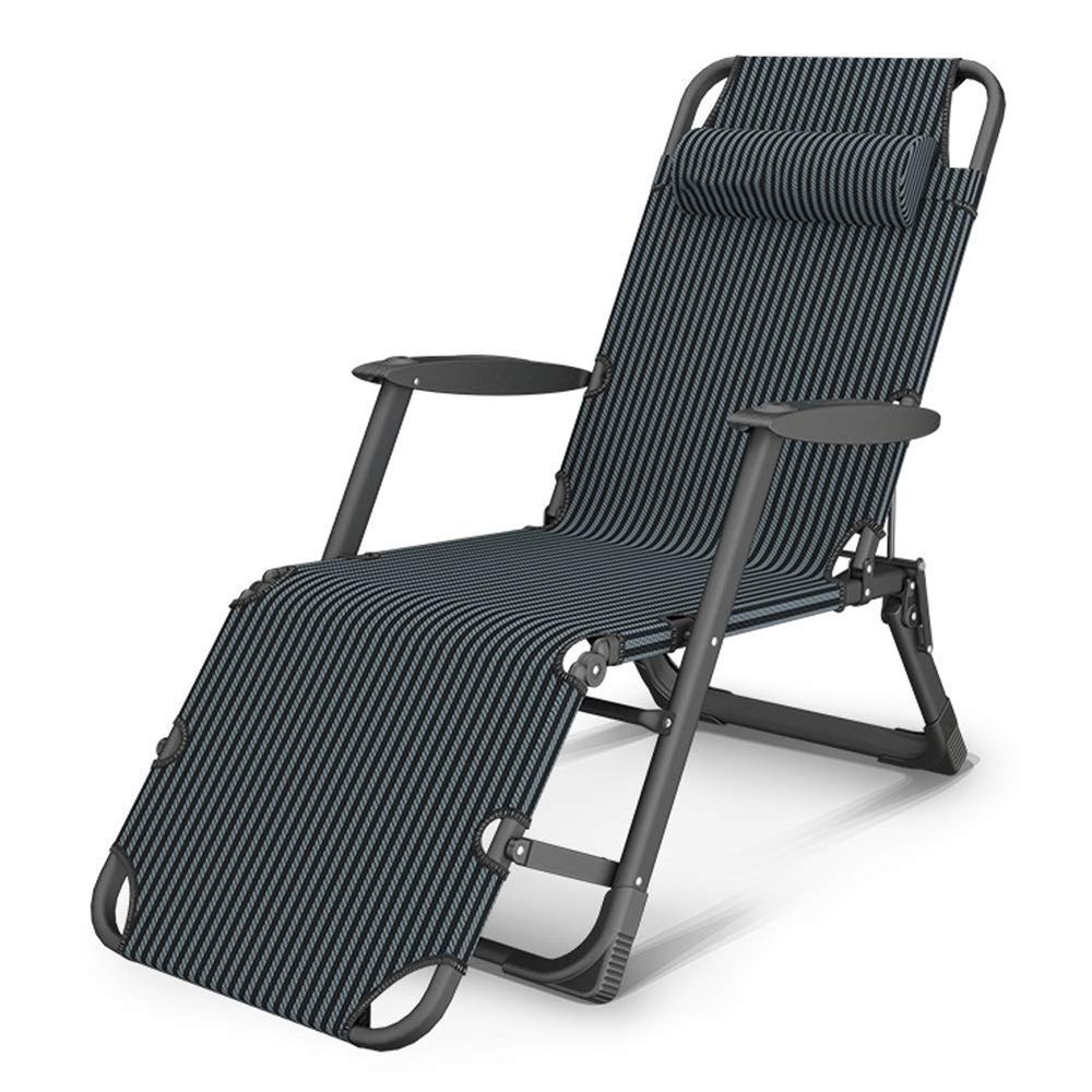 WANWEN Renovation House Foldable Oxford Fabric Zero-Gravity Patio Lounge Chair for Heavy-Duty Use, Outdoor Camping Sun Lounger, Supports 330 lbs