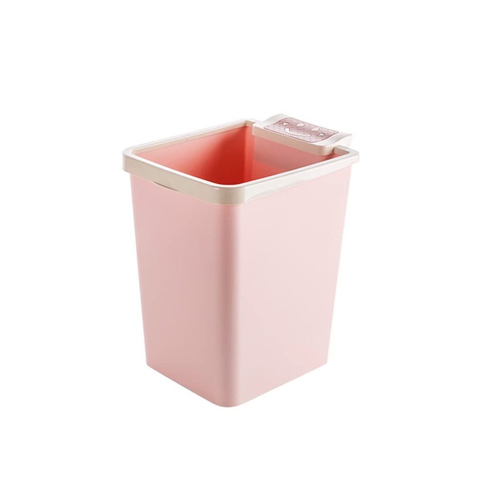 Wastebasket with Press-Ring Lid, Color C