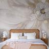 decomonkey Self-Adhesive Photo Wallpaper, Abstract Flower, 196 x 140 cm view 3