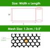 SRNSAEB Black Plastic Garden Mesh Fence, 150 x 800 cm view 4