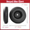 YunYiYi Elite 25H Replacement Ear Pads Compatible with Jabra Elite 25h Wireless Headphones view 4