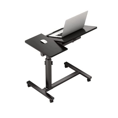 RHXWFDG Multifunctional Adjustable Overbed Table with Wheels