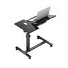 RHXWFDG Multifunctional Adjustable Overbed Table with Wheels view 1