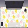 Decormat Desk Mat Protective Pad 90 x 45 cm Gaming Mat - Lemon view 1