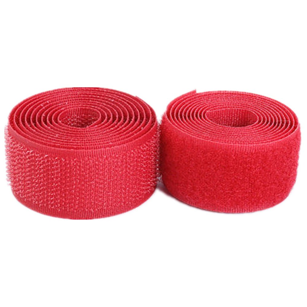 Sew-On Hook and Loop Tape, 20 mm, Non-Adhesive Nylon