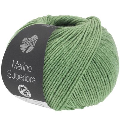 LANA GROSSA Merino Superiore | Pure Extra-Fine Merino Wool, Machine-Washable & Felt-Free | 100% Virgin Wool Hand-Knitting Yarn | 50 g, 180 m, Color FB18