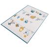 PuppeTend Multicolor Printed Polyester Rug, 80 x 150 cm view 1