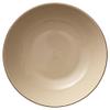 BITZ Salad Bowl, Stoneware, Dishwasher-Safe, 24 cm, Wood/Sand view 3