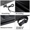Rectangular Outdoor Furniture Cover 210 x 165 x 75 cm, Waterproof UV-Resistant Black 2006D Oxford Fabric view 3