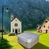 PRELGOSP Square Hot Tub Cover, 244 × 244 × 30 cm view 2