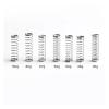 110 pcs/Pack Switch Springs for DIY Mechanical Gaming Keyboards, 60g/62g/78g/80g (Silver, 60g) view 4