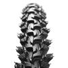 HMTE Bicycle Tire 26 x 2.125 MTB 26-Inch / 24-Inch 1.95 Wire-Bead Mountain Bike Tire, Large Tread, Strong Grip, Cross-Country (Color: 26 x 1.95 Red) view 2