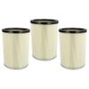 vhbw 3x Pleated Filter Replacement for Kärcher 6.904-325.0 view 1