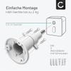 CELLONIC Aluminum Camera Wall Mount for Arlo, Eufy and Wyze, 1/4" Thread view 4