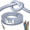 EBROM Flexible YSLY-JB 5x4 mm Installation Cable, Gray, for Charging Stations – 50 m view 1