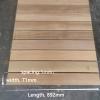 Zhaomi Teak Wood Bathroom Shower Mat, 43 x 25.6 in view 4