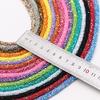YAHUO 6 mm Glitter Sequin Rope Soft Tube String for DIY Crafts view 2