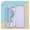 UNNS 8-Piece Geometry Drawing Set with Compass view 3
