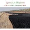 QWEASDF 5 cm (2 in) High Geo Grid, Gravel Grid and Ground Stabilizer for Retaining Walls, Flexible Foldable Honeycomb Grid, 5 × 8 m (16.4 × 26.25 ft) view 4