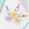 Wanapix | Personalized Acrylic Keychain | Keychain with Photo and Text | Puzzle Shape | Single-Sided Personalization | 5.7 x 4.9 cm view 2