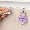 Wanapix | Personalized Acrylic Keychain | Keychain with Photo and Text | Puzzle Shape | Single-Sided Personalization | 5.7 x 4.9 cm view 3