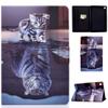 XFDSFDL Case for Lenovo Tab M10 Plus 3rd Gen TB-125F/TB-128F 10.6", PU Leather Flip Cover with Cat and Tiger Pattern, Stand, Auto Wake/Sleep, Color 05 view 1