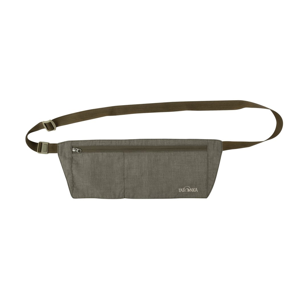 Tatonka Skin Moneybelt - Flat, Lightweight Waist Pouch for Discreet Wear Under Clothing (Olive)