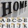 3D Wall Sticker, 15 cm, Black, Letter Q view 2