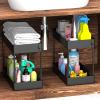 KLZUOPT 2-Tier Multifunctional Storage Rack, Black view 2