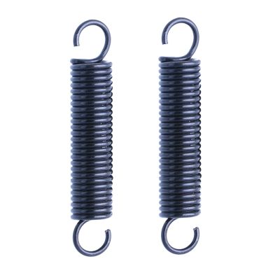 Pangocho 2-Piece Small Extension Tension Springs with Steel Hooks, 1.6 x 20 x 80 mm