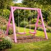 Farben Manufaktur Wood Paint, Weather Protection, Trend Color, 2 L, Pink view 3