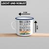 Trendation Blue Enamel Mug – Cycling Gift for Road Cyclists view 3