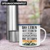 Trendation Blue Enamel Mug – Cycling Gift for Road Cyclists view 4