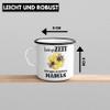 Trendation Beekeeper Gift Enamel Mug, Black view 3