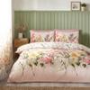 Catherine Lansfield Reversible Double Duvet Cover Set with Pillowcases, Pink Floral Design view 1