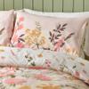 Catherine Lansfield Reversible Double Duvet Cover Set with Pillowcases, Pink Floral Design view 3