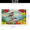 Yekiua Hummingbird Flag, 7.6 x 12.7 cm, Double-Sided, Weather-Resistant view 2