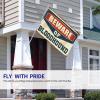 CakJuice Room Flag for Boys, Beware of Bloodhound Flag, Pool Accessory, Student Athlete Flag (30 x 45 cm) view 3