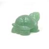 yesTGE 5.1 cm Green Aventurine Jade Turtle Figurine, Feng Shui Decor view 2