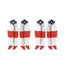 KEYESMINER 4-Piece Low-Noise Folding Propellers for DJI Mavic Air 2/Air 2S, Red/White view 1