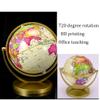 14.2 cm Rotating Antique Globe, Chinese/English view 2