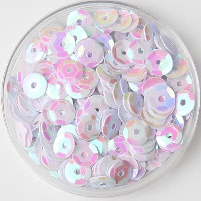 GHKL Mixed-Color 4 mm/5 mm/6 mm Round Cup PVC Sequins, 10 g