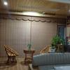 RICOLUS Natural Bamboo Roller Blind, Light-Filtering Privacy Shade, 100 x 220 cm view 2